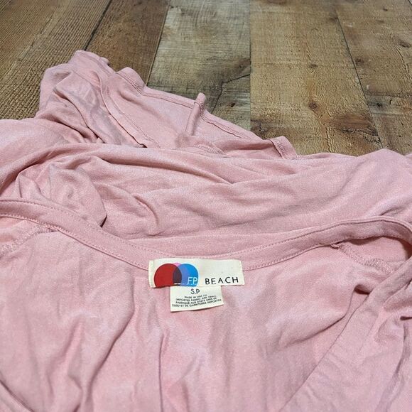 Free people light pink midi dress - Picture 8 of 14